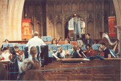 Rehearsal at Wells Cathedral